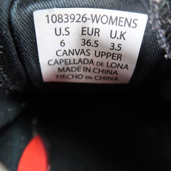 Levis Shoes Womens 6 Sneakers Stretch Slip On Casual Active Stan G Black Canvas - Picture 13 of 13